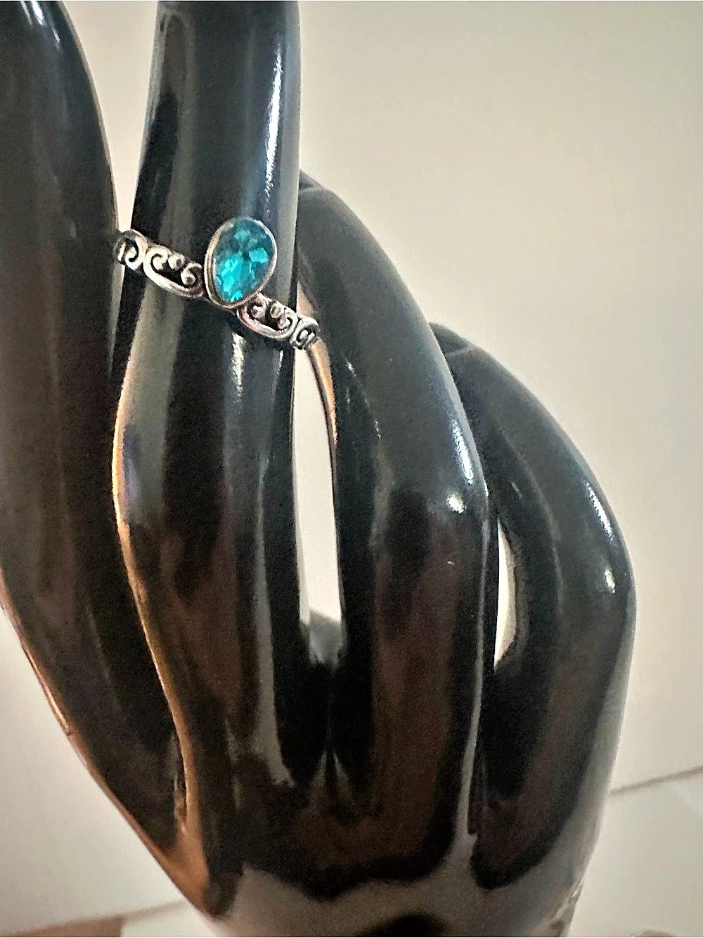 Turquoise-Color Stone Ring Collection - Picture 8 of 14